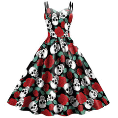 Disfraz de rol con vestido