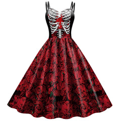 Disfraz de rol con vestido