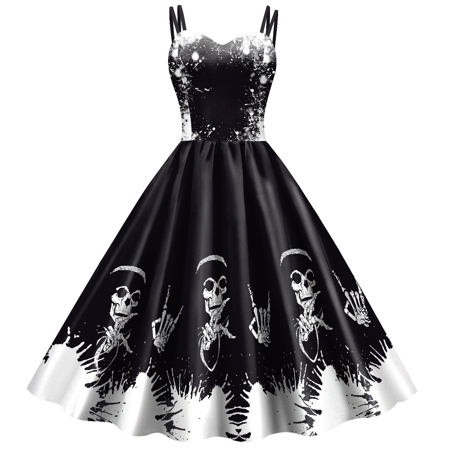 Disfraz de rol con vestido