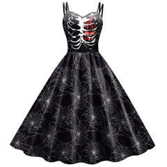 Disfraz de rol con vestido