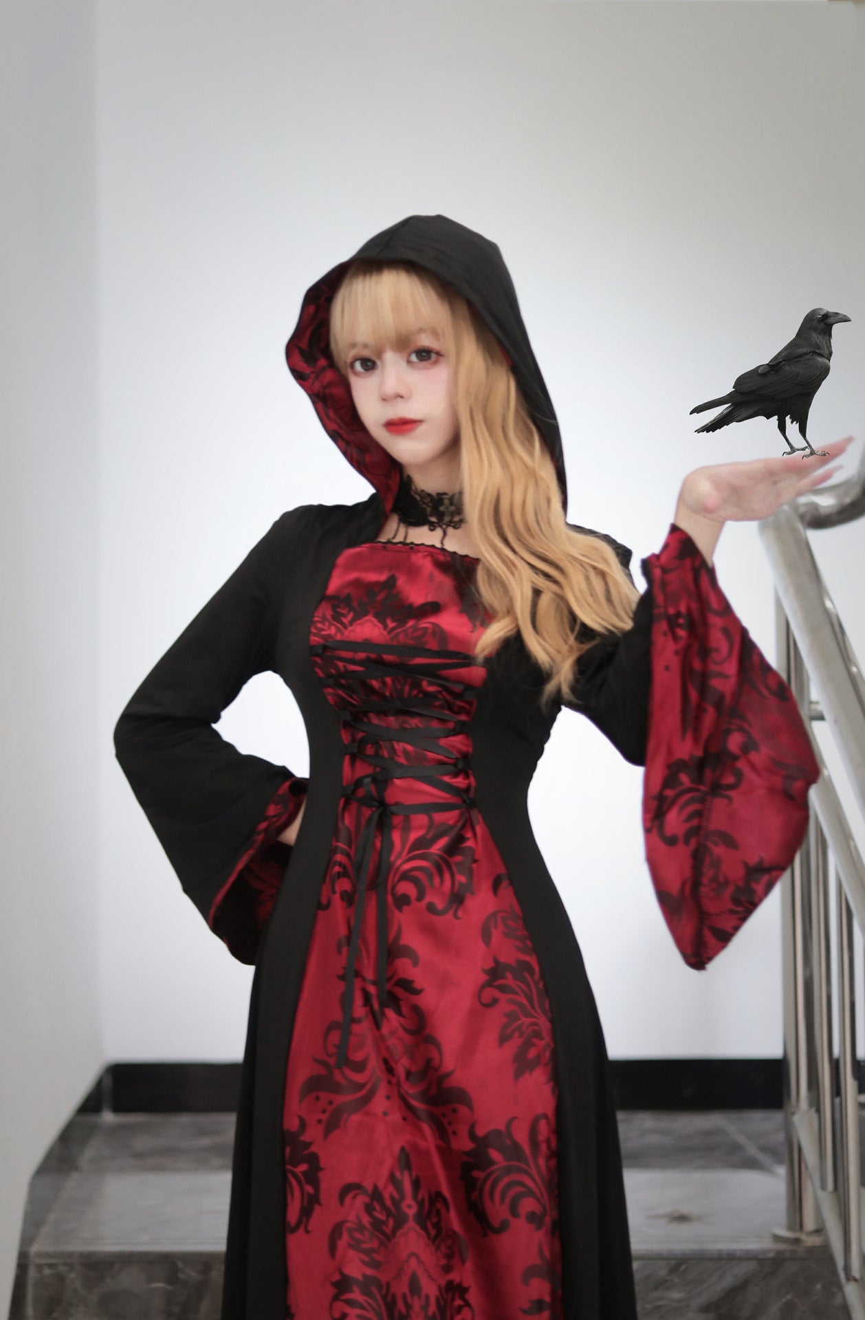 Cloak Vampire Ball Wizard Dress Up Robe