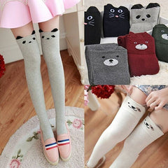 Japanese cute cartoon bear stockings