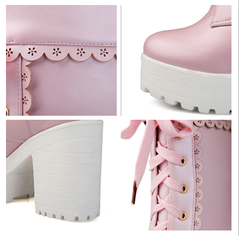 Kawaii Heels Boots