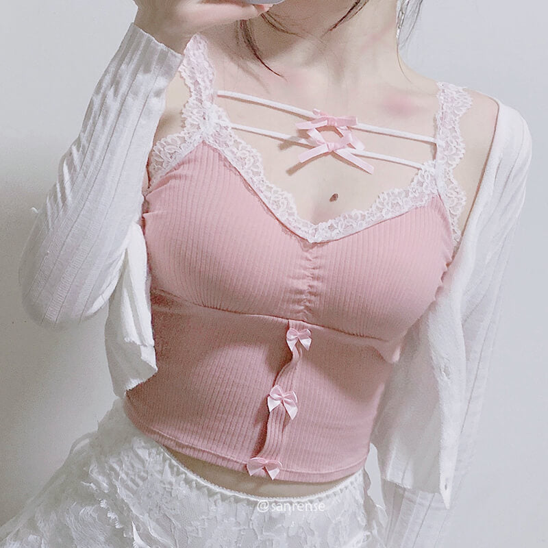 Pastel Bow Top