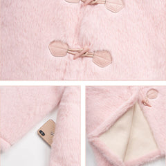 Pastel Plush Coat