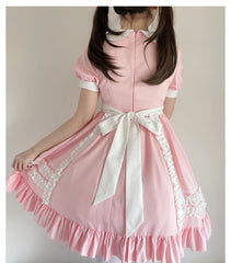 Pink Candy Bow Dress