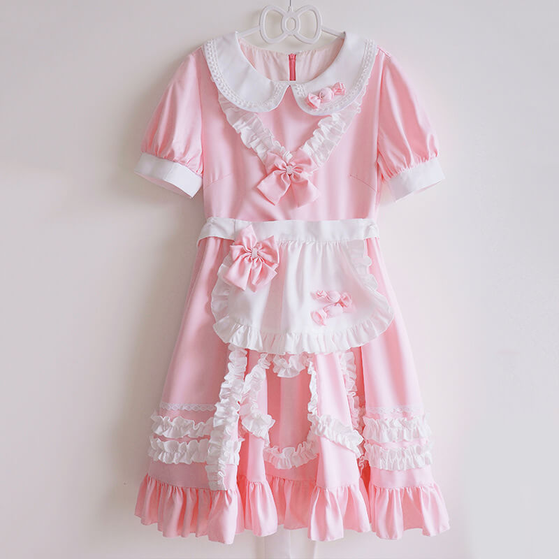 Pink Candy Bow Dress