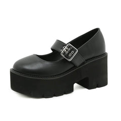 Punk-Plateauschuhe