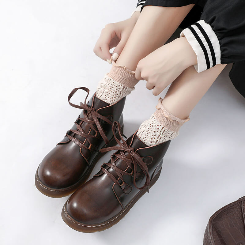 Retro Ankle Boots