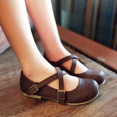 Retro Flat Shoes