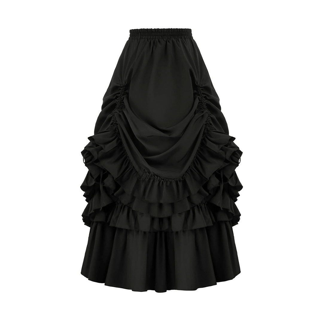 Retro Gothic Lace Skirt