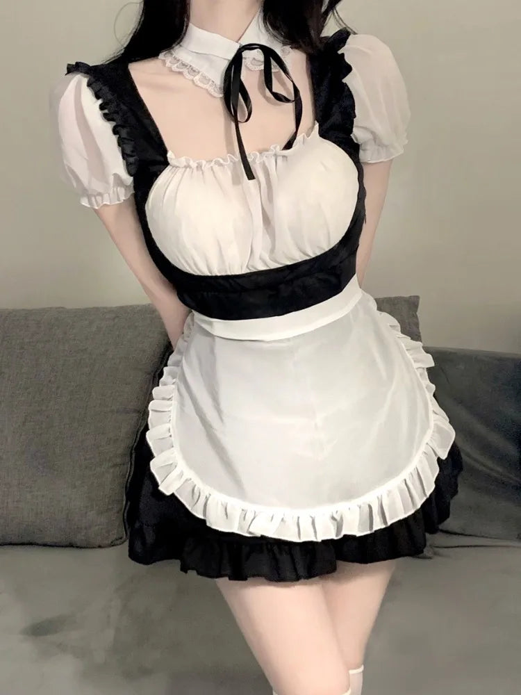 Halloween Game Costume Rabbit Role-Play PU Leather Suit Underwear Bras Domestic Stock Available