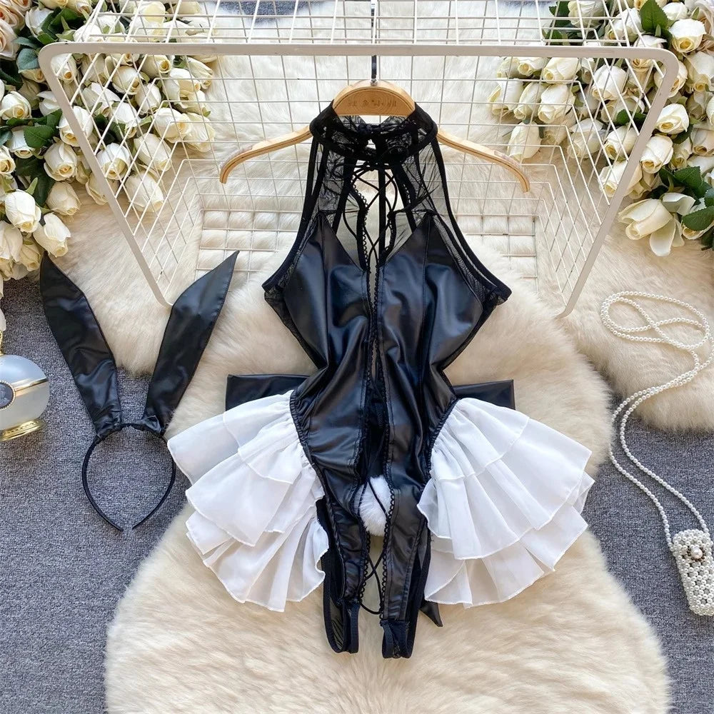 Cute Lolita Maid Costume Set
