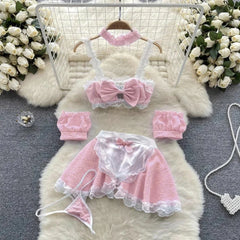 Bunny Complete Maid Cosplay Costume Set