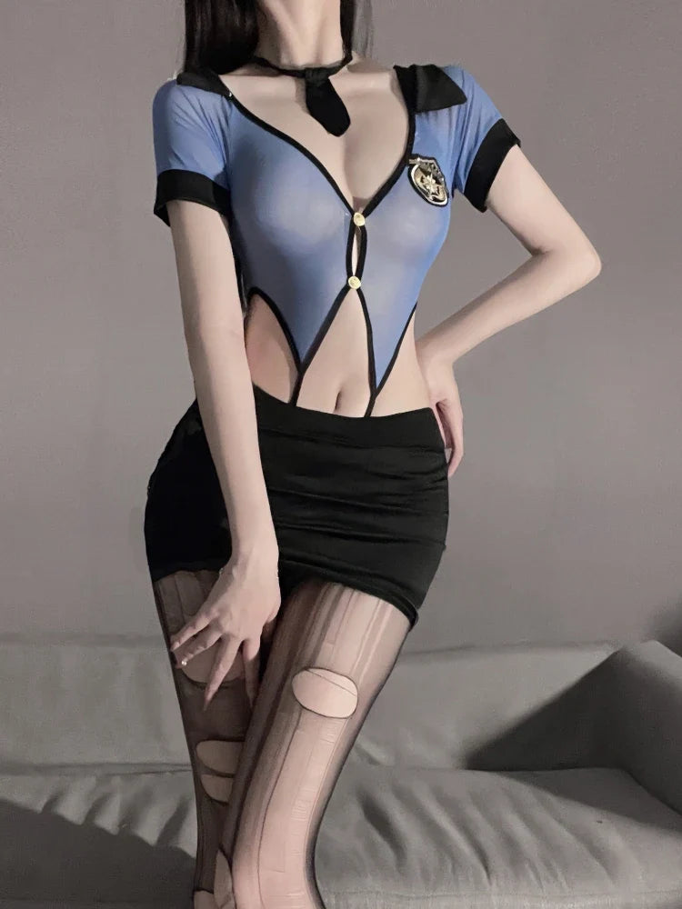Open Anal Leather Lingerie Fishnet Underwear Crotchless Jumpsuit Push Up Bra Hollow Breast Exposed Bodysuit Exotic Catsuit