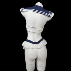 Cosplay Student School Erotic SchoolLingerie Role Play Short Skirt Set