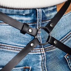 Adjustable Leather Belt