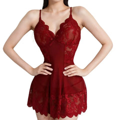 Transparent Costumes Babydoll Lace Lingerie