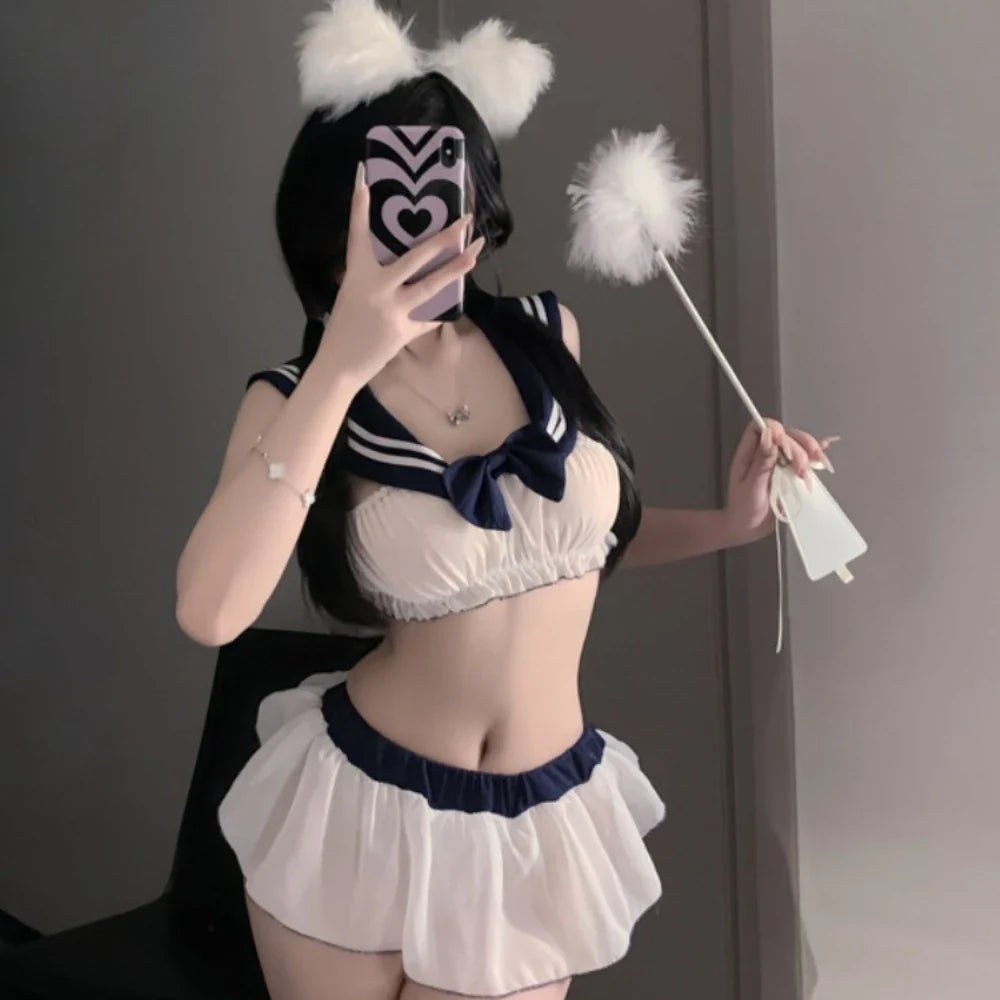 Kawaii Lingerie Sleepwear Cosplay Rabbit Bodysuit