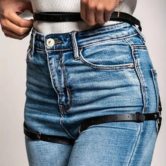Adjustable Leather Belt