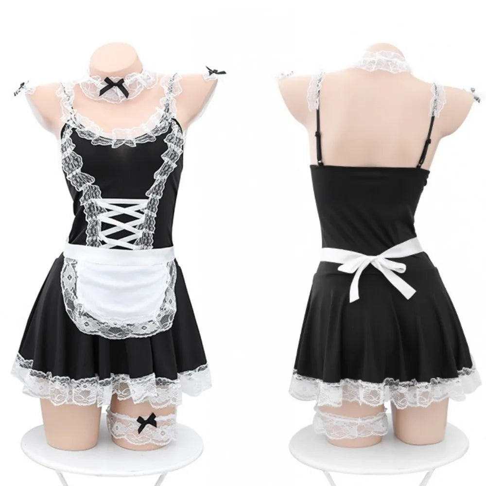 Role Play Costumes Animation Show Short Skirt Sleeveless Swimsuit