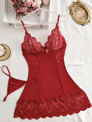 Transparent Costumes Babydoll Lace Lingerie