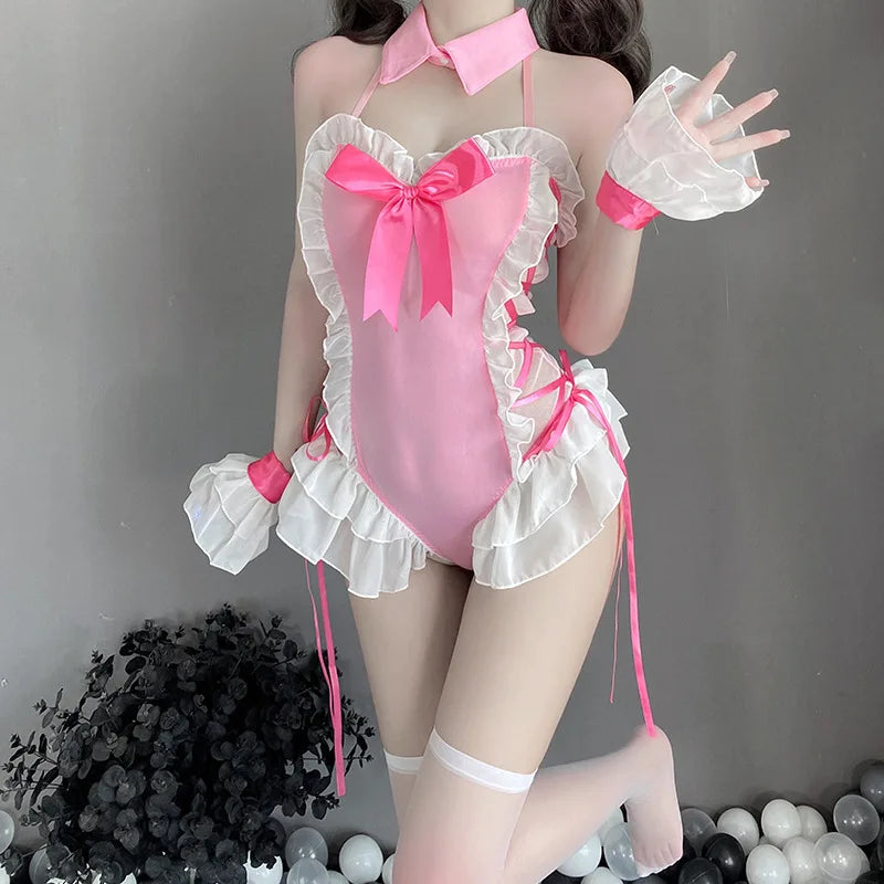 Cosplay Costumesly Open Crotch Cute Lingerie