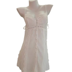 Green Push Up Bra Nighty