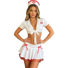 Cosplay Nurse Lingerie Role Play Underwear