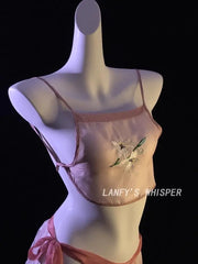 Costumes Perspective Pajamas Erotic Lingerie Set