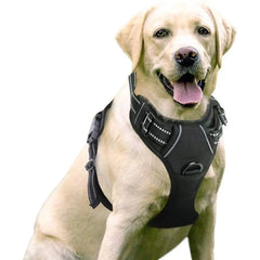 Breathable Mesh Dog Vest Harness Pink Reflective Strip Adjustable Chest Strap Padd Metal Top D Ring Outdoor Walking Pet Harness
