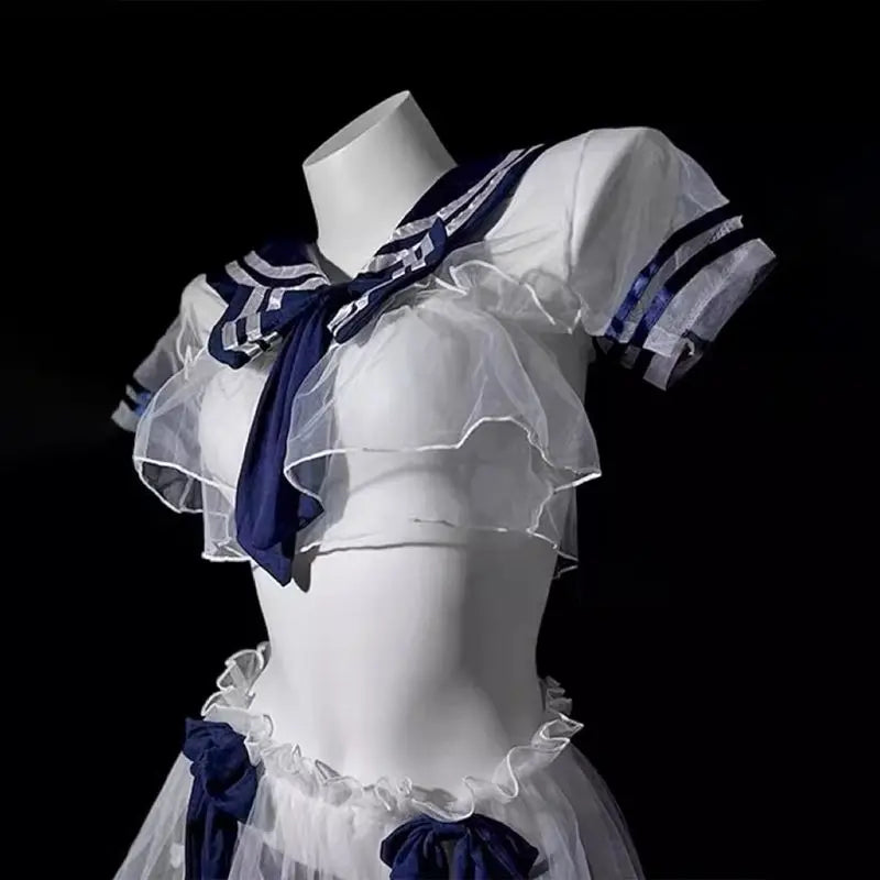 Cosplay Student School Erotic SchoolErotic Lingerie Role Play Perspective Skirt Set