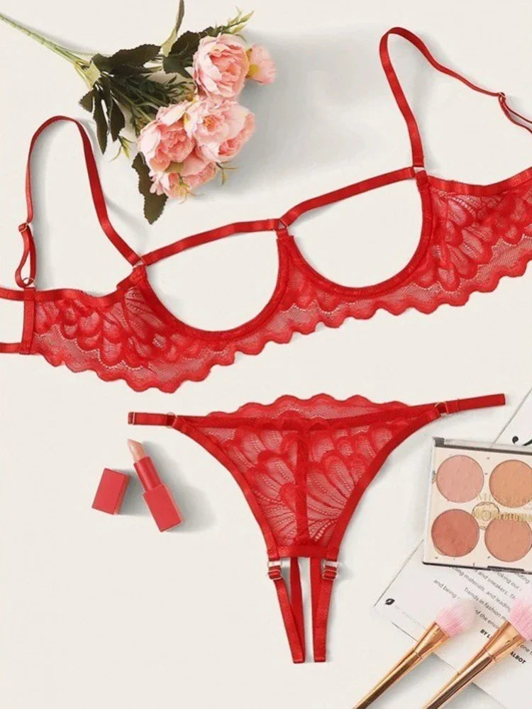Lace Lingerie Set