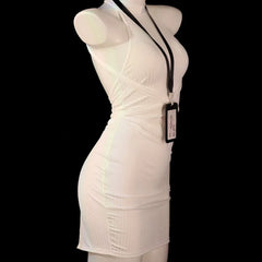 Secretary Cosplay Costumes Lace Perspective Hip Wrap Skirt Erotic Lingerie Nightclub Bar Party Temptation