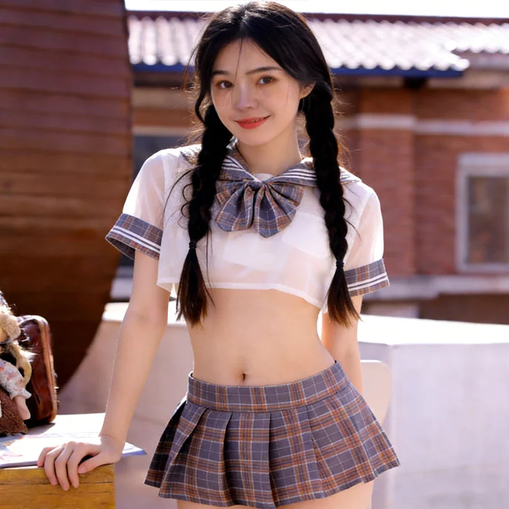 Erotic School Outfit Sailor Lingerie