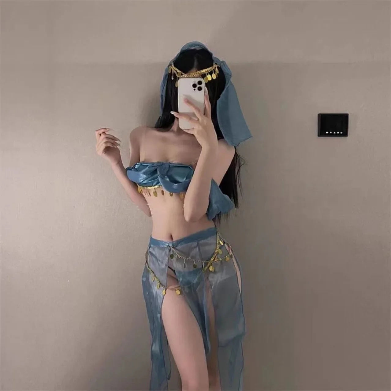 Ancient Style Print Underwear Set
