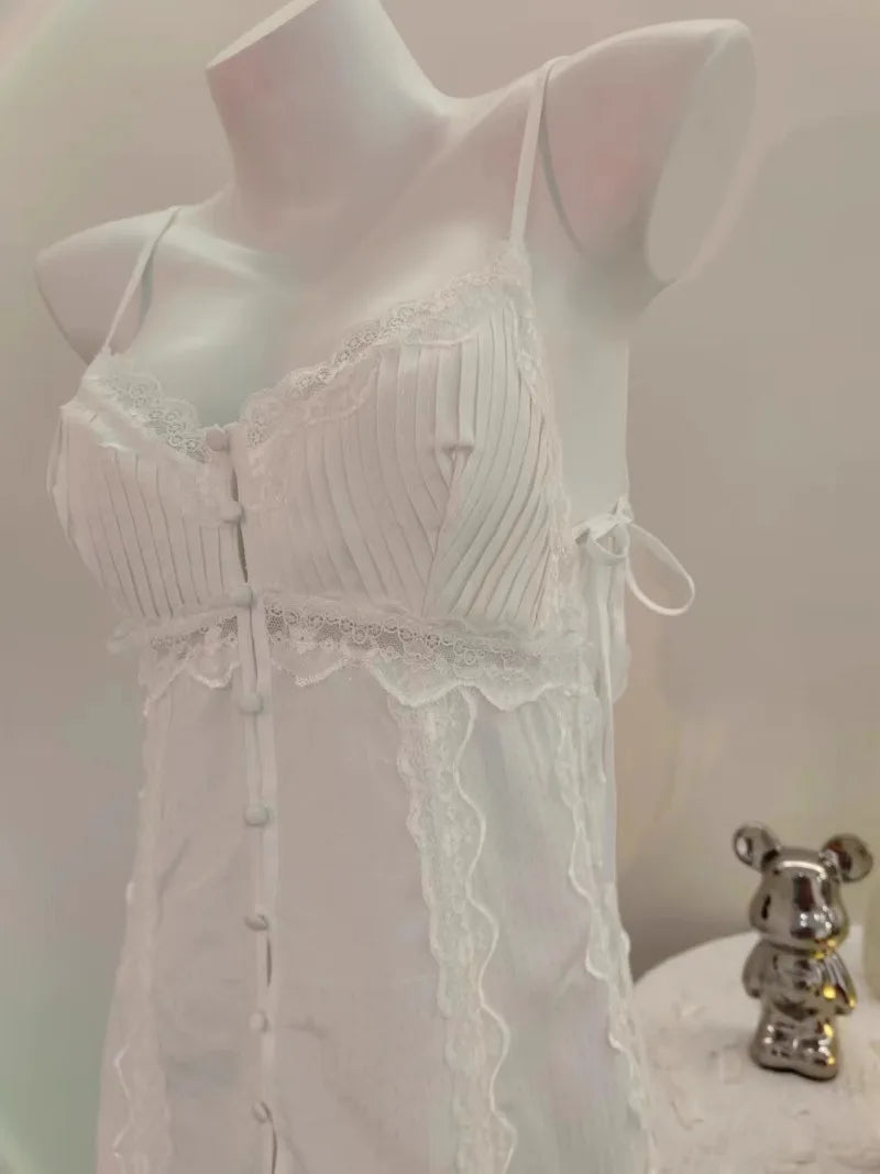 Green Push Up Bra Nighty