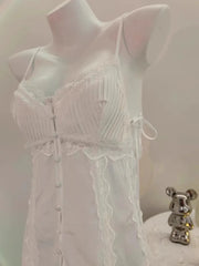 Green Push Up Bra Nighty