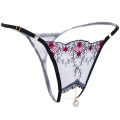 Open Crotch Pendant Transparent Lingerie