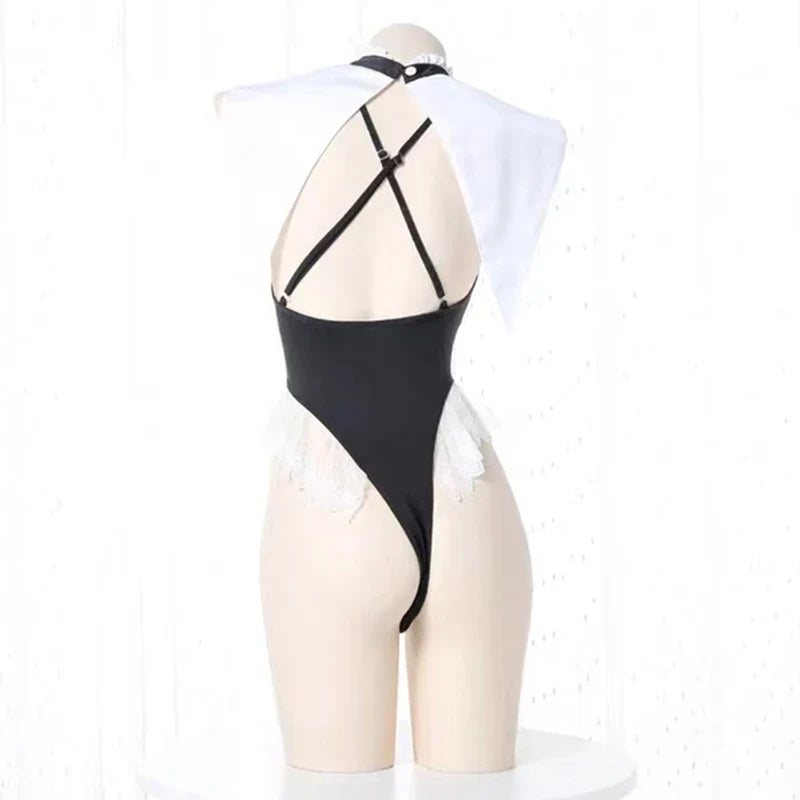Nun Cosplay Bodysuit Lingerie