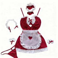 Cosplay Costume Cute Maid  Set
