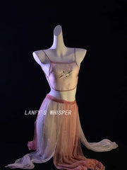 Costumes Perspective Pajamas Erotic Lingerie Set