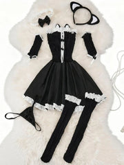 Adorable Cat Ear Cosplay Costume Set