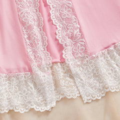 Pink Strap Underwear Set