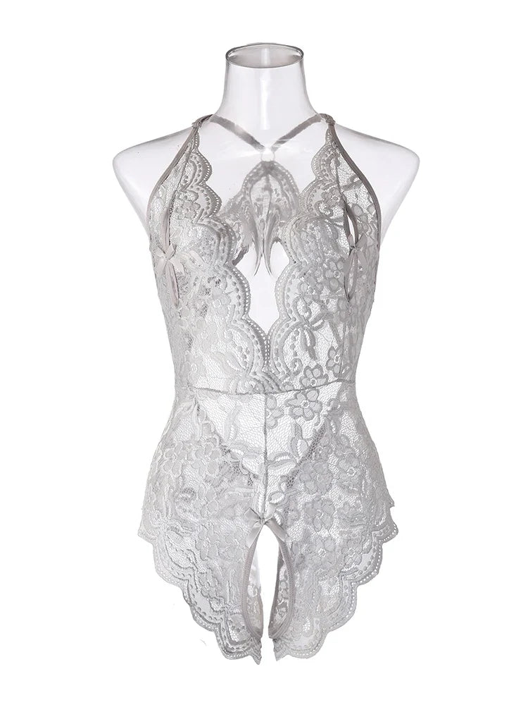 Deep V Open Bra Lingerie