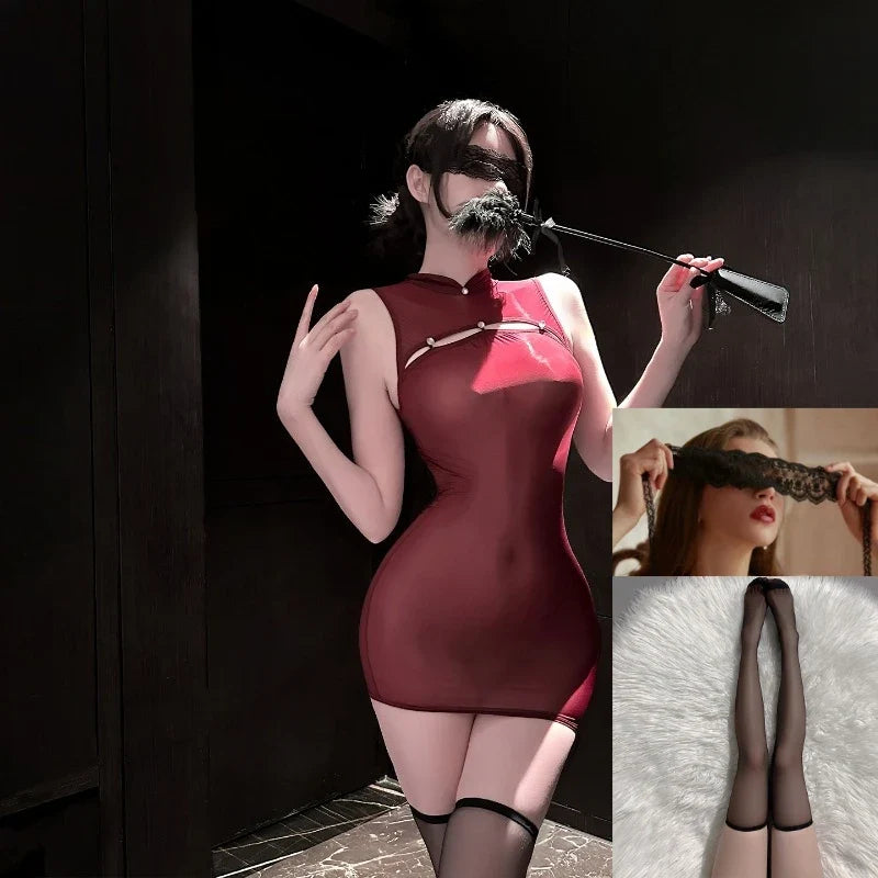 Cheongsam Lingerie Set
