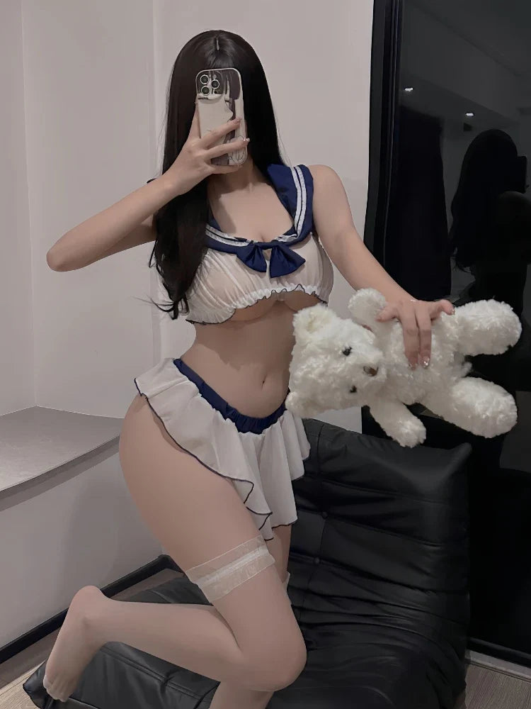 Cosplay Nurse Lingerie Role Play Underwear