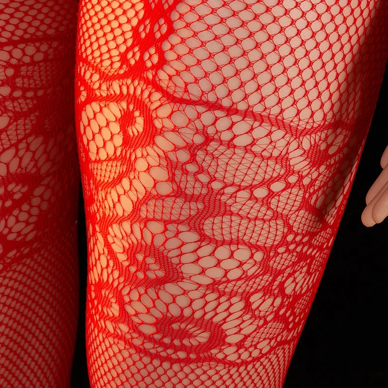 Plus Size Crotchless BodyStockings Exotic Pantyhose Backless Lingerie transparent Stockings Tights Underwear
