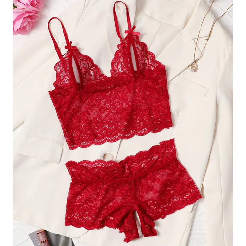 Two-piece Lace Underwear Sets