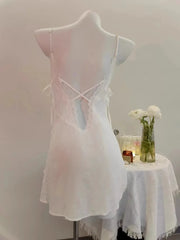 Green Push Up Bra Nighty